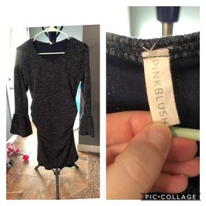 Pink Blush Maternity Dress